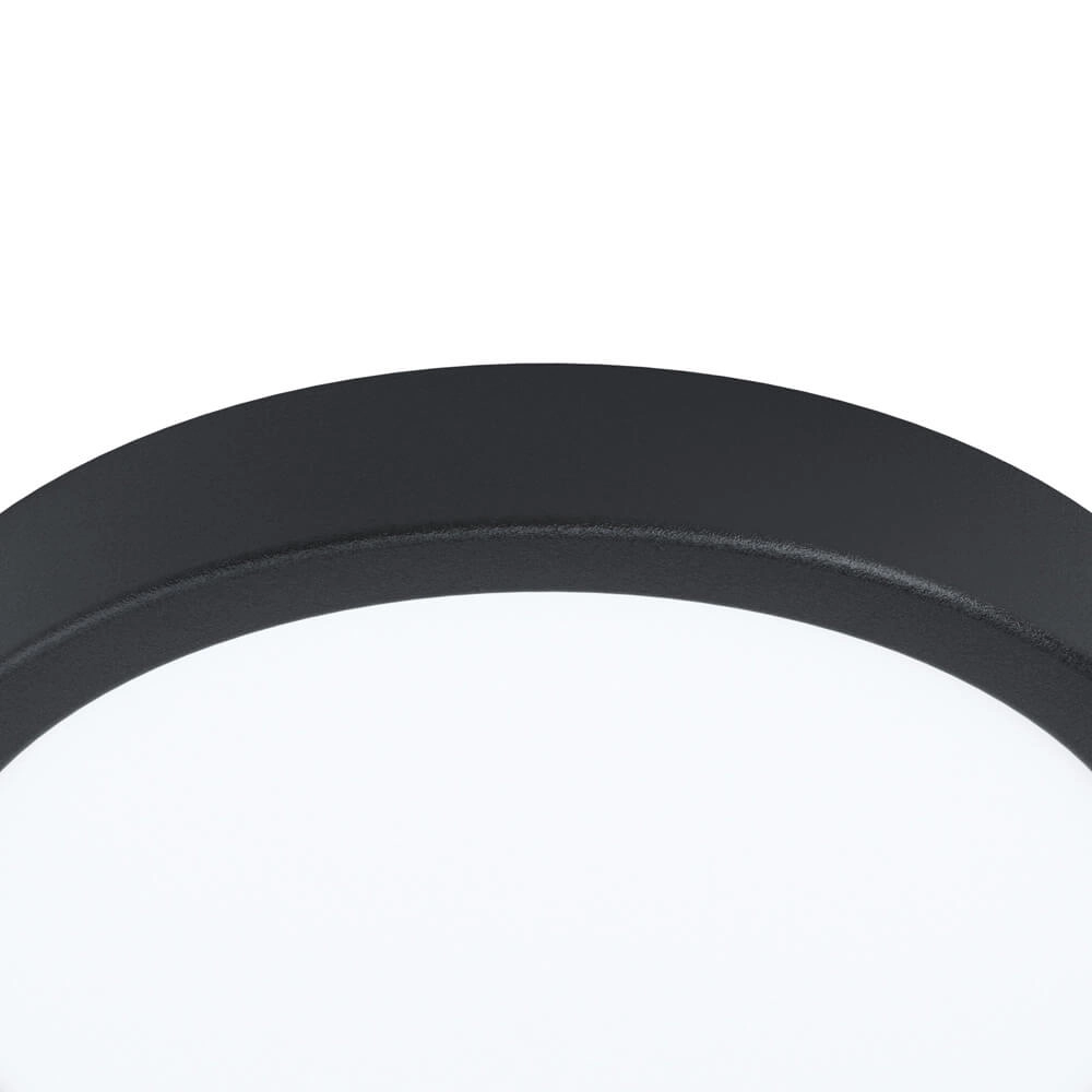 Led ceiling light Fueva 5 16,5w - 4000K - Ø21cm black Eglo 9002759992347