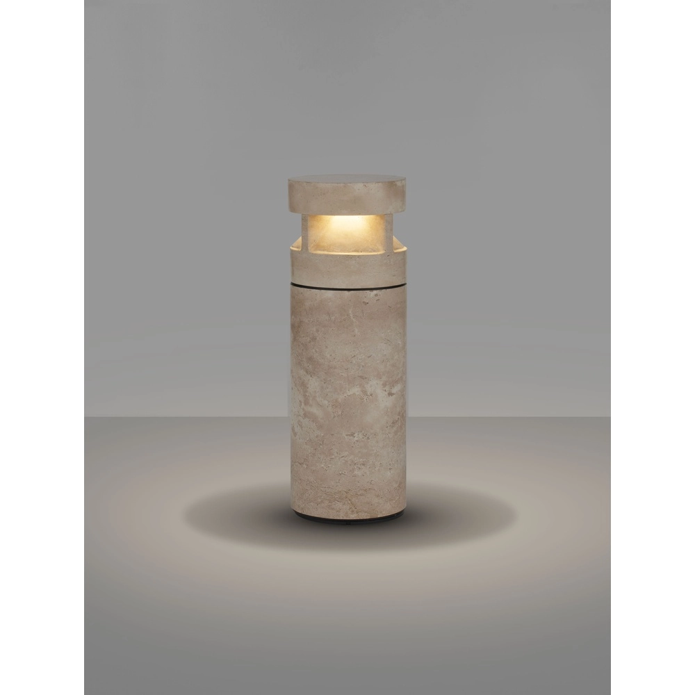 Unique garden lamp Balma marble