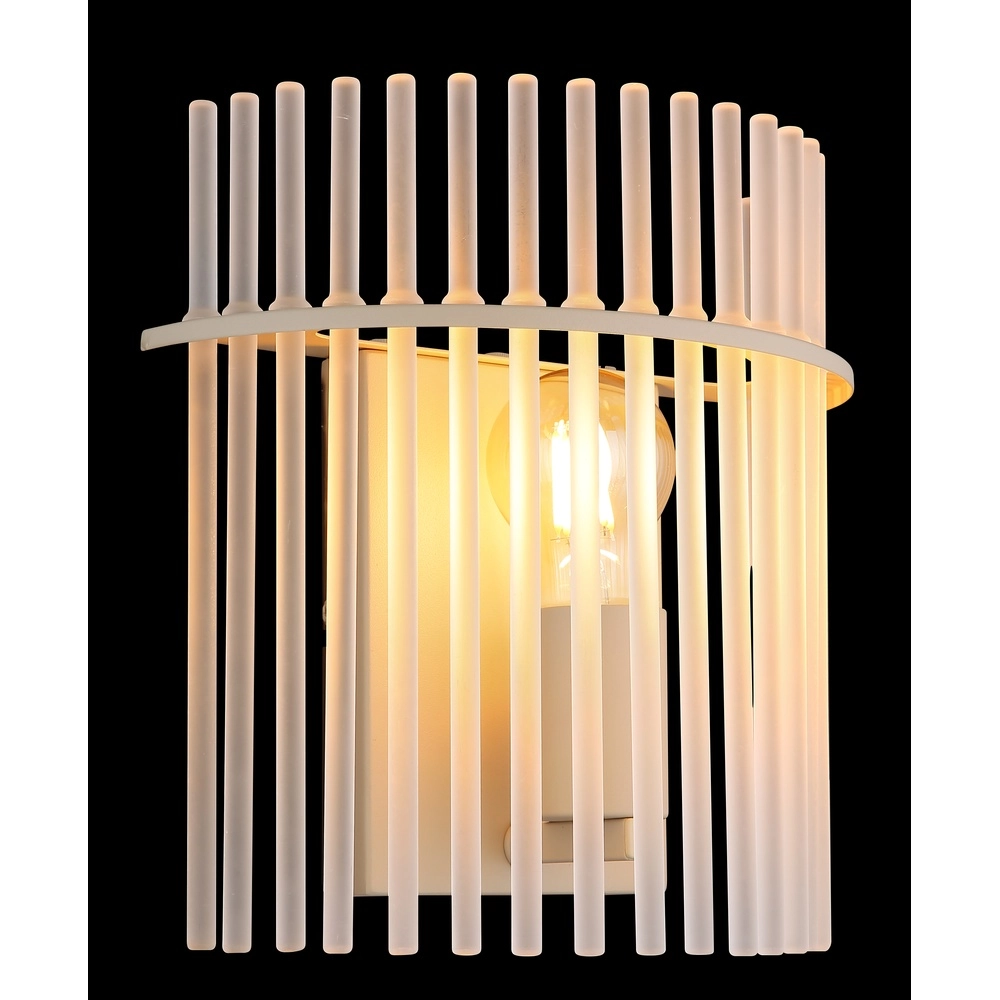 Wall lamp Gorley sand brown with glass Globo 9007371572700