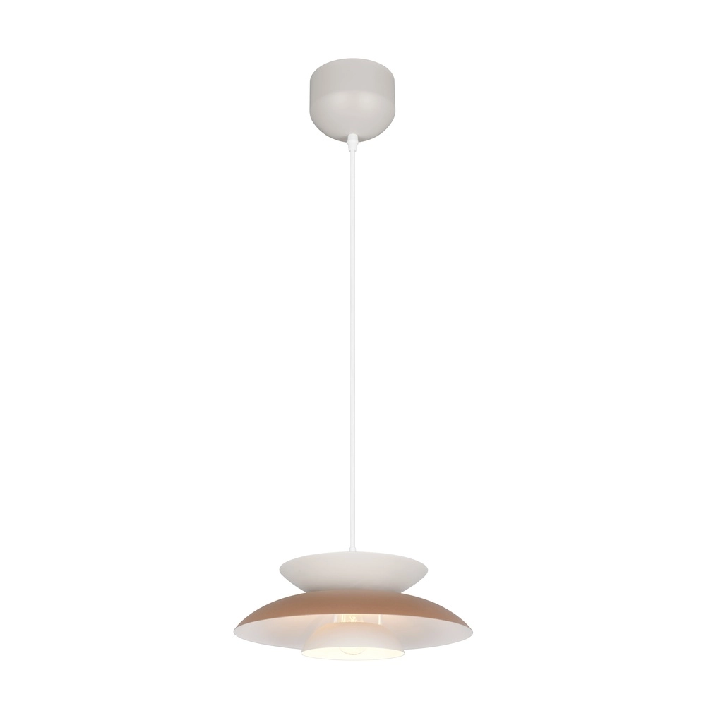 Pendant lamp design Amarila mocha brown Ø 40cm Trio 4017807682779
