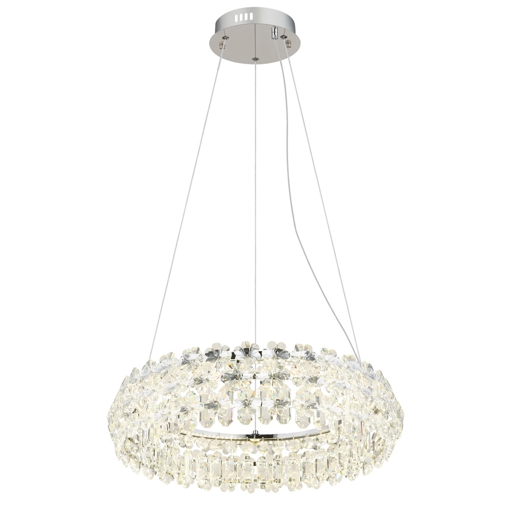 Pendant lamp Diann chrome