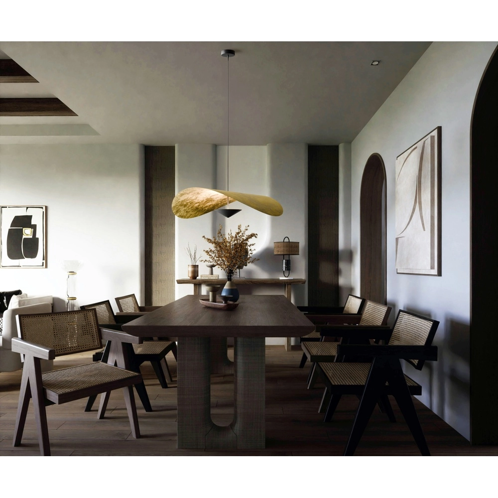 Ø 90cm LED pendant light Lente Gold leaf Masterlight 8718121389318