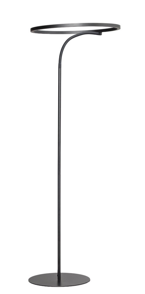 Design floor lamp Iris LED - Black