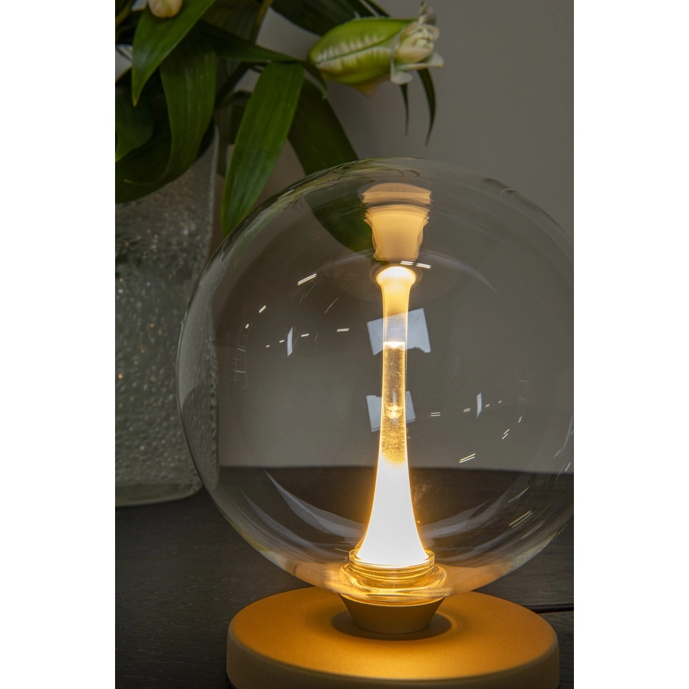 Design LED table lamp Gisela clear - 1x Ø 16cm Premium by Lucide 5411212134868