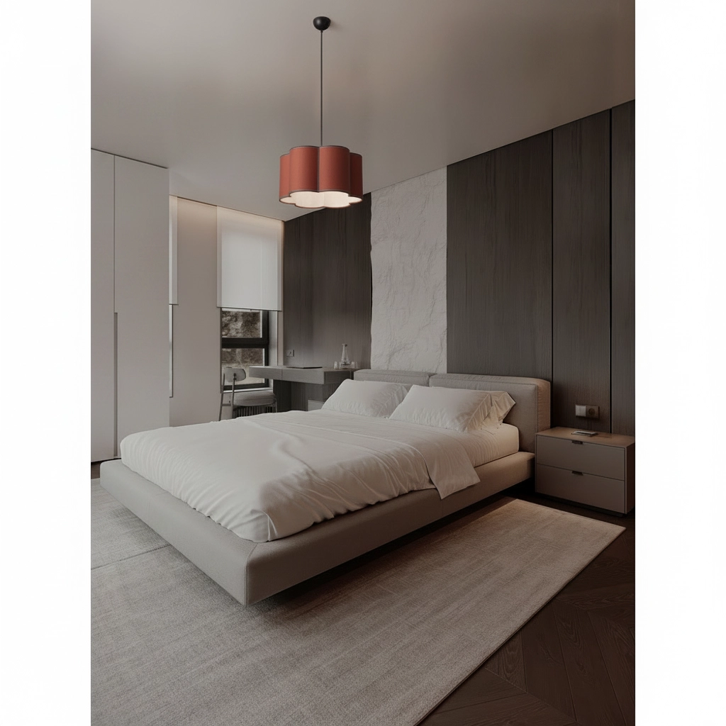 Pendant lamp Bloosy Red