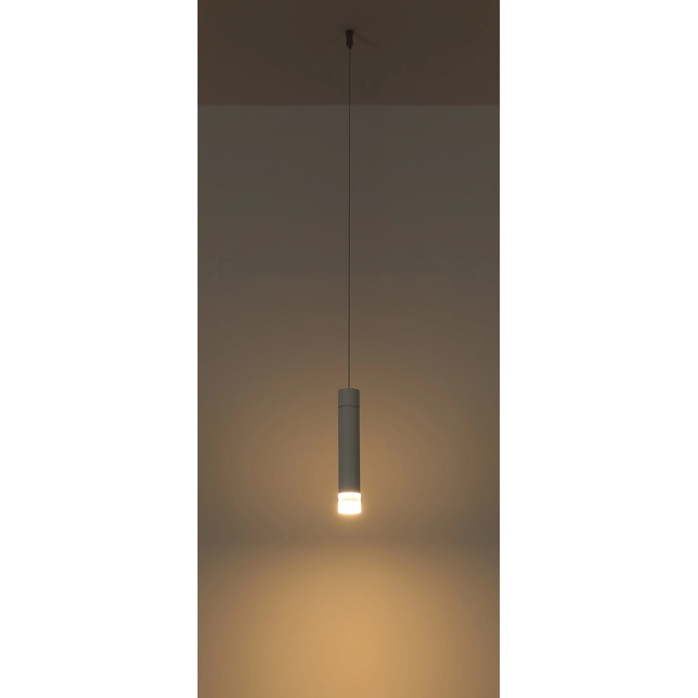 Sleek pendant lamp Pelo white Globo 9007371566358