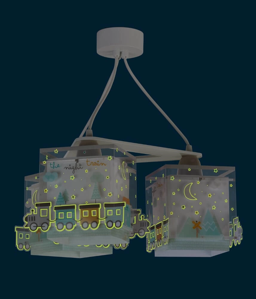 Hanging lamp The Night Train 3-light Dalber 8420406635347