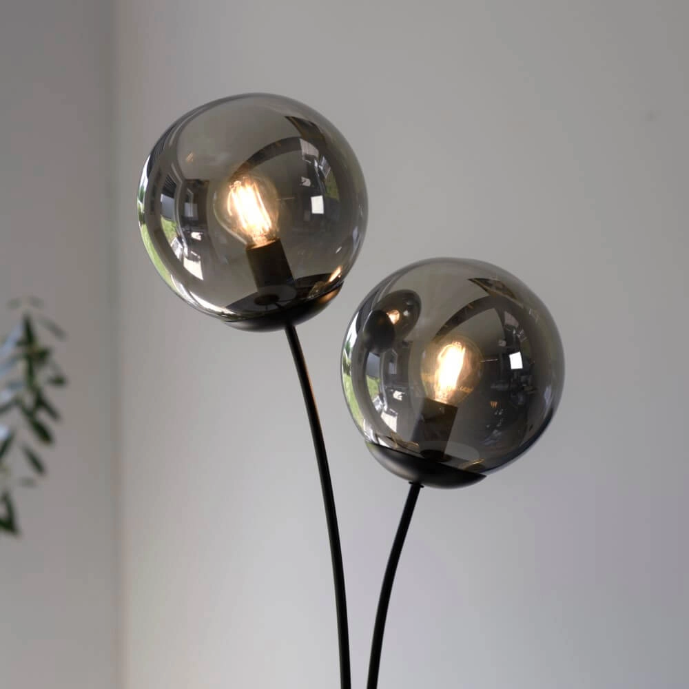 Table lamp Big Widow black Just Light 4043689988401