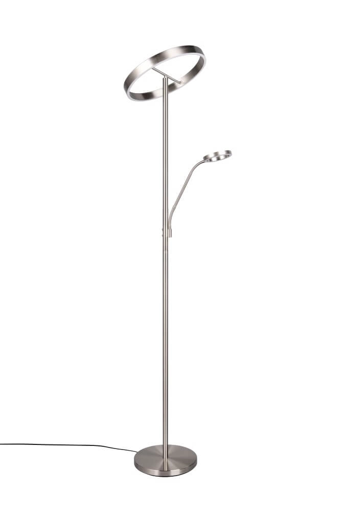Design reading lamp Willis Stainless Steel - 180cm Trio 4017807618129