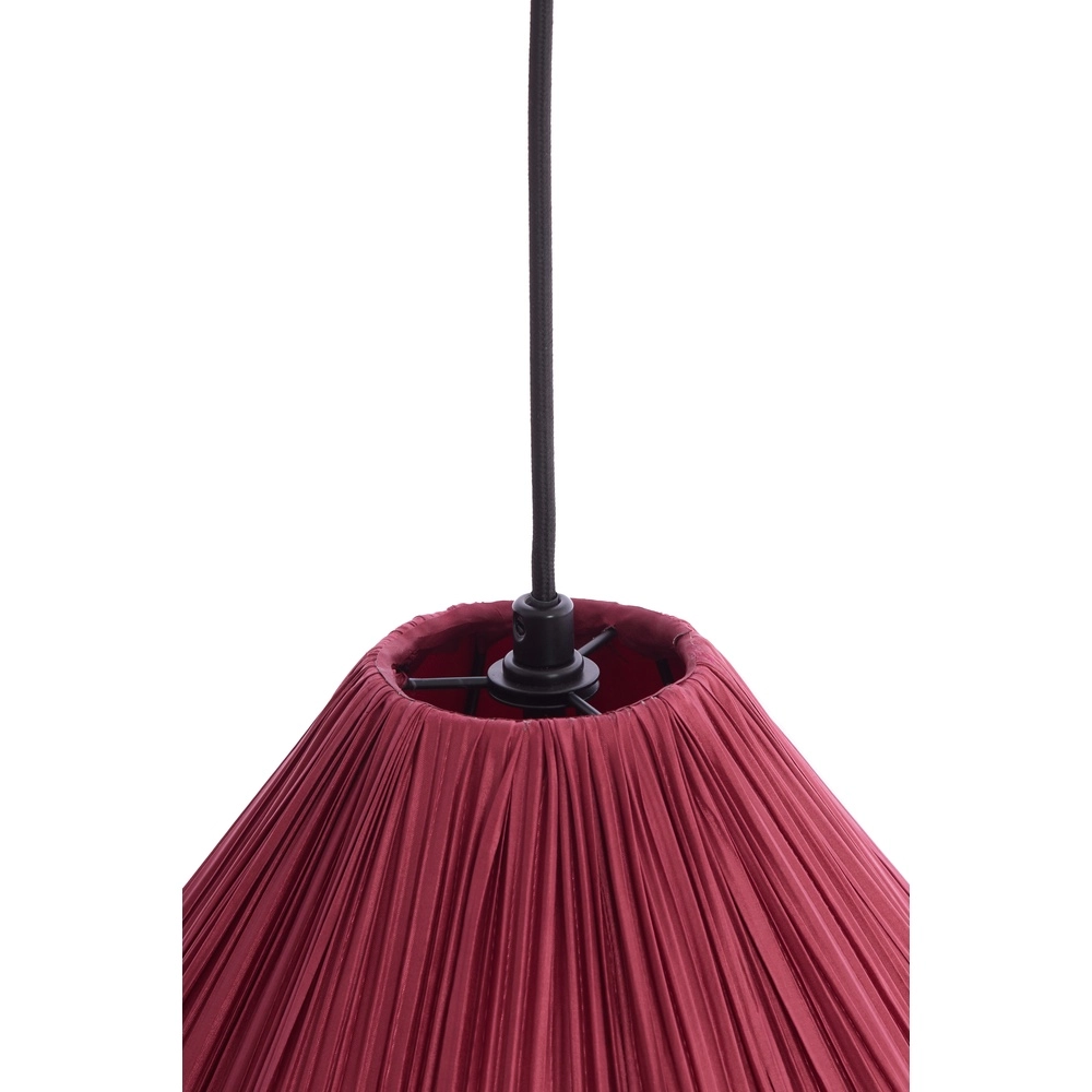 Pendant lamp Verita Ø 47cm - burgundy shade Light & Living 8717807832087