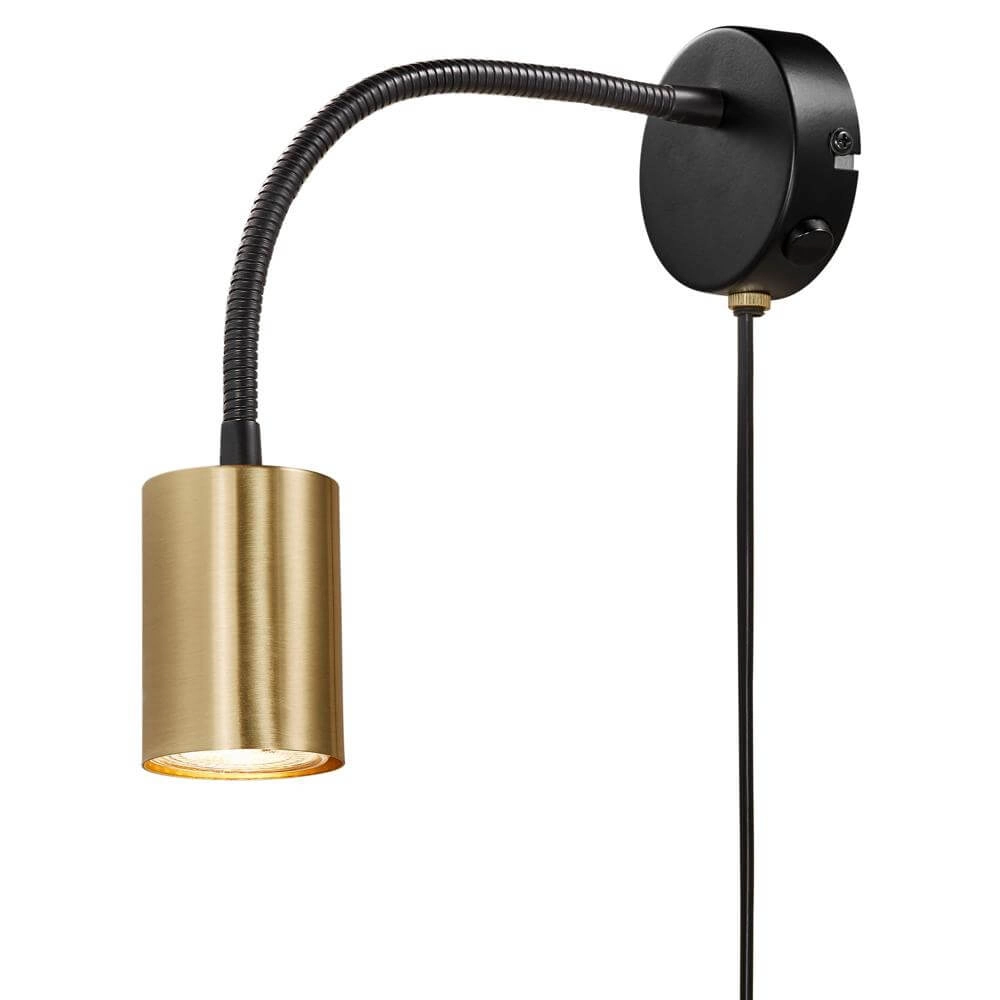 Wall lamp Explore brass