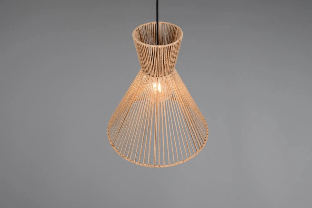 Japandi pendant lamp Rosalie Ø 35cm Trio 4017807637649