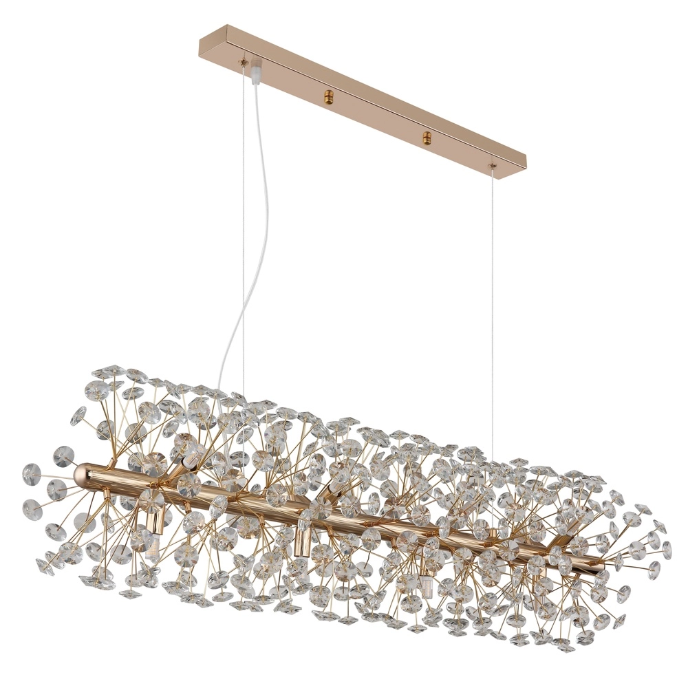 Pendant lamp Katrina gold 90cm Globo 9007371478316