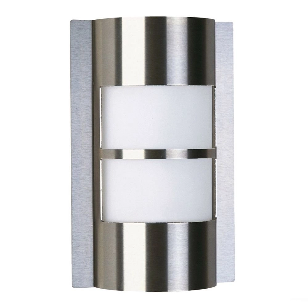 Stainless steel outdoor wall lamp Rondo 28cm