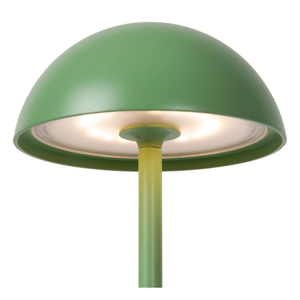 Rechargeable table lamp Joy IP54 green Lucide 5411212151964