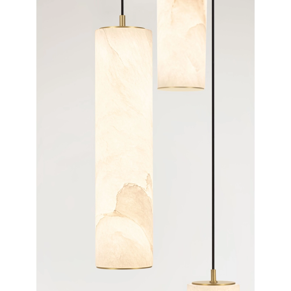 Pendant lamp Diletto Gold with white 7-lights Lyora 5212063503236