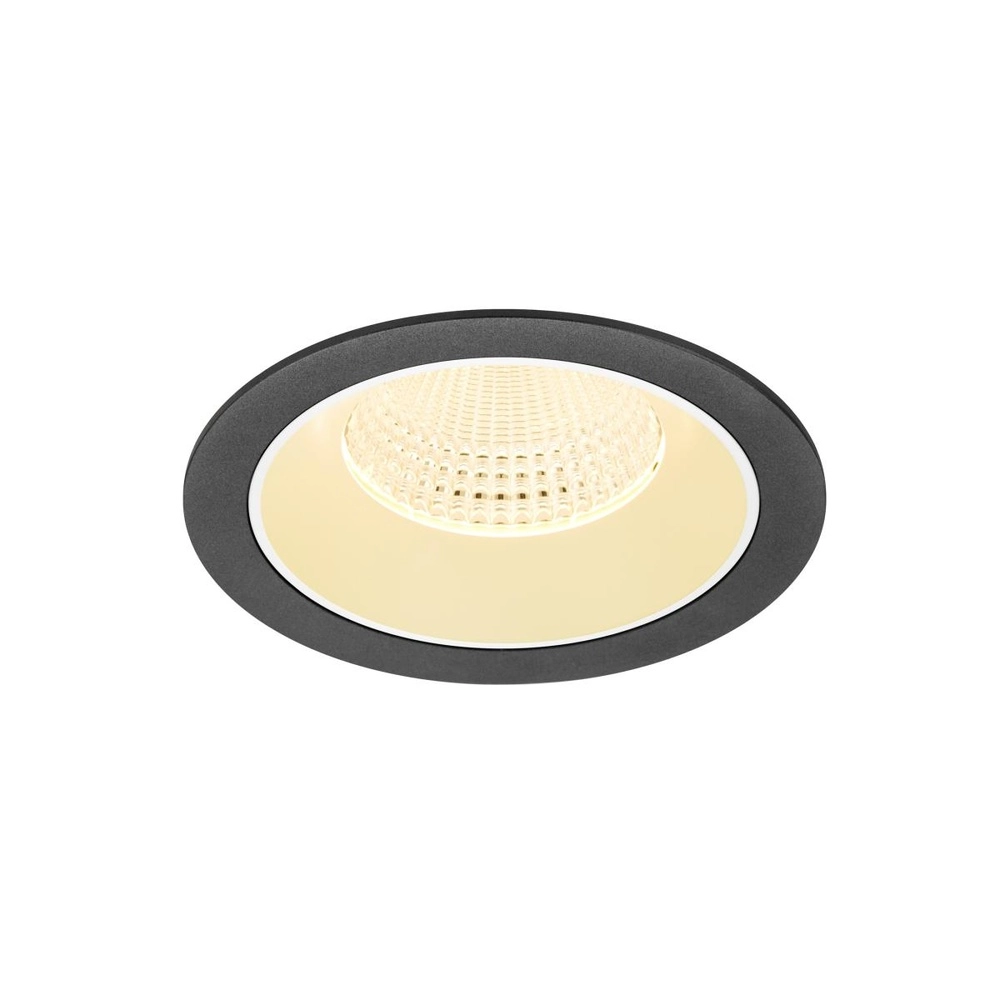 Recessed spotlight Numinos XL black/white 3000K - 55deg