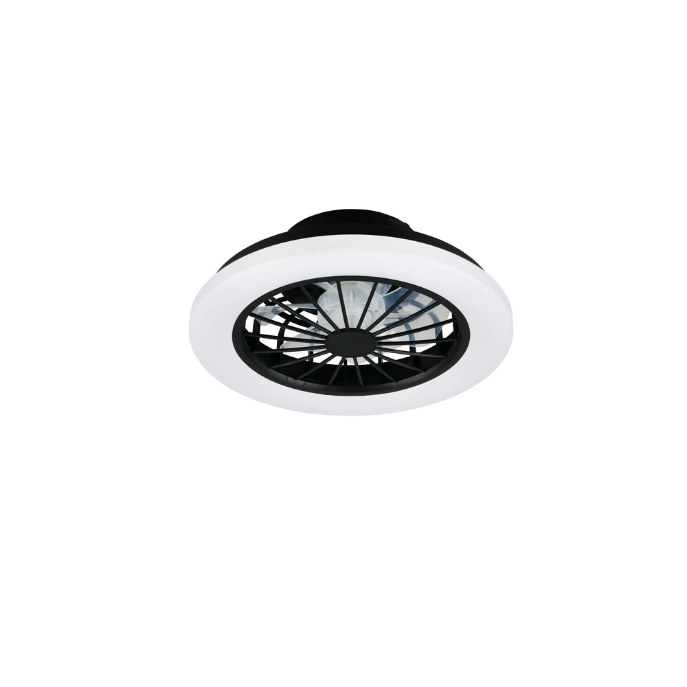 Ceiling fan Rotsund black Ø 38cm Trio 4017807693164