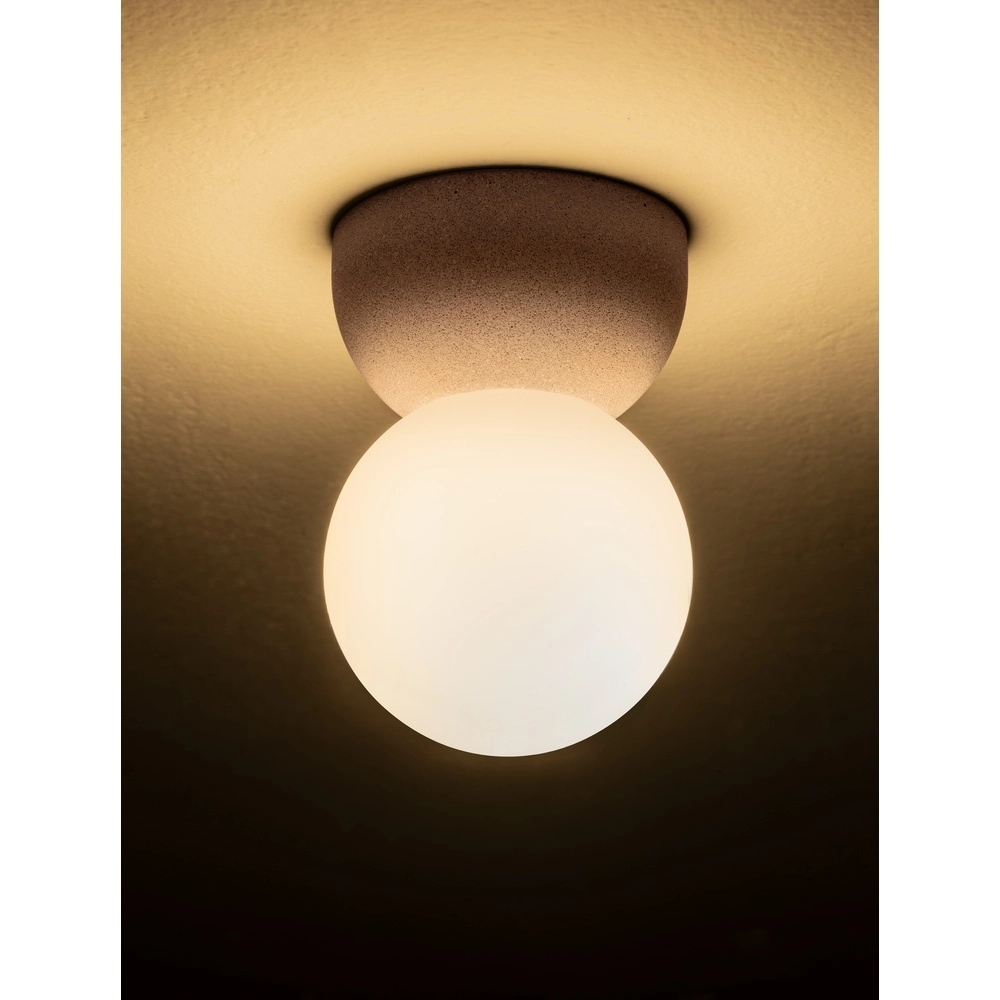 Ceiling lamp Zero Red with white