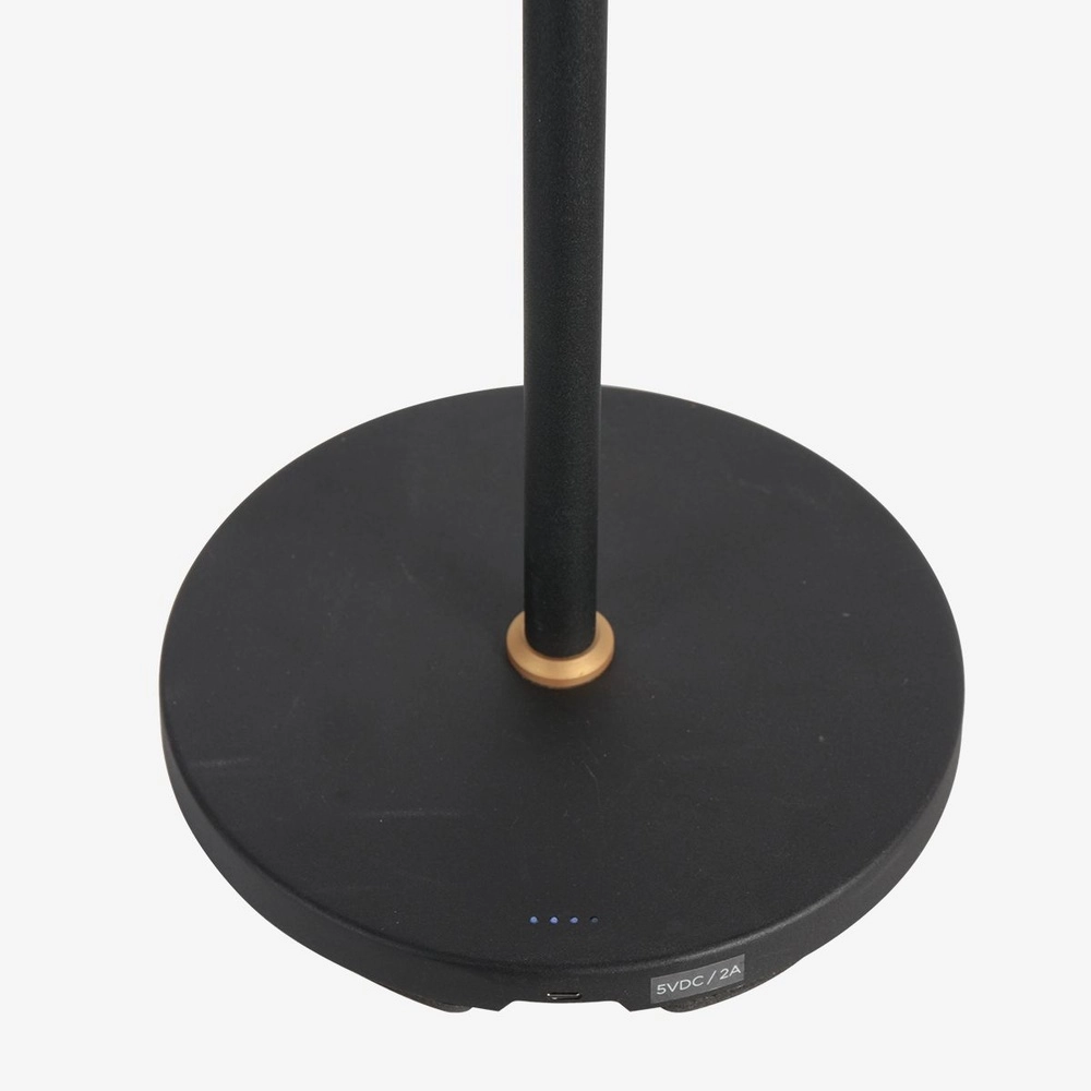 Design reading lamp Soleil black with gold cap Steinhauer 8712746177381