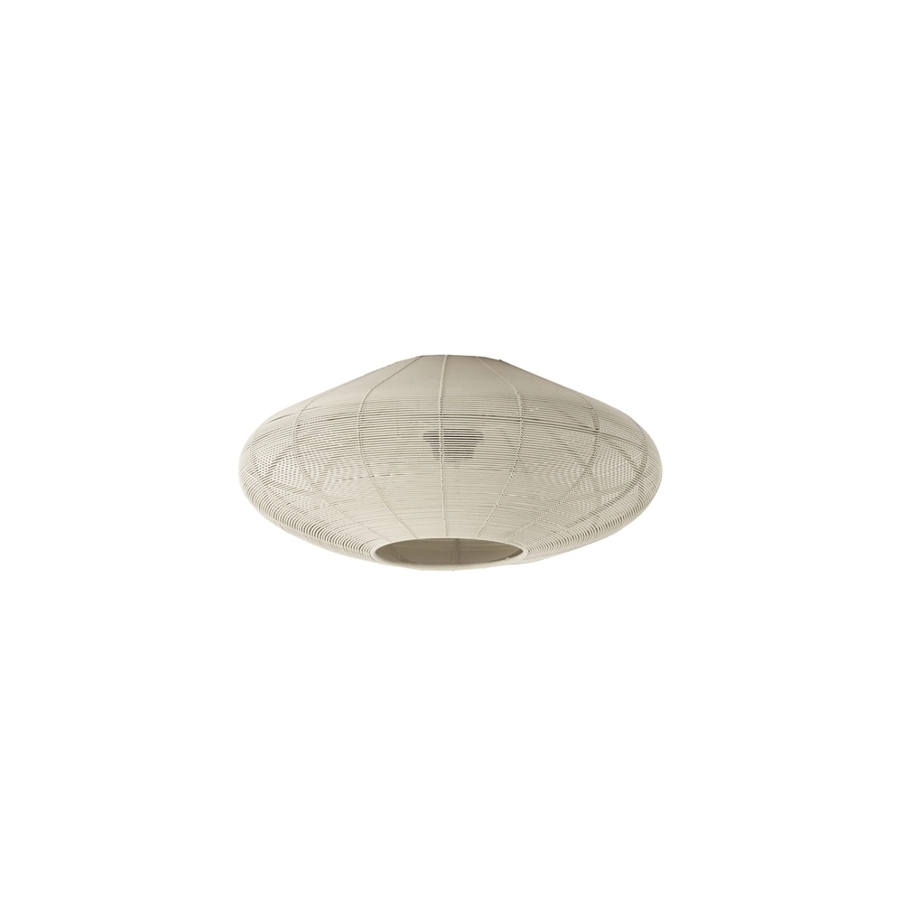 Metal ceiling lamp Bahoto Ø 40cm - matt cream