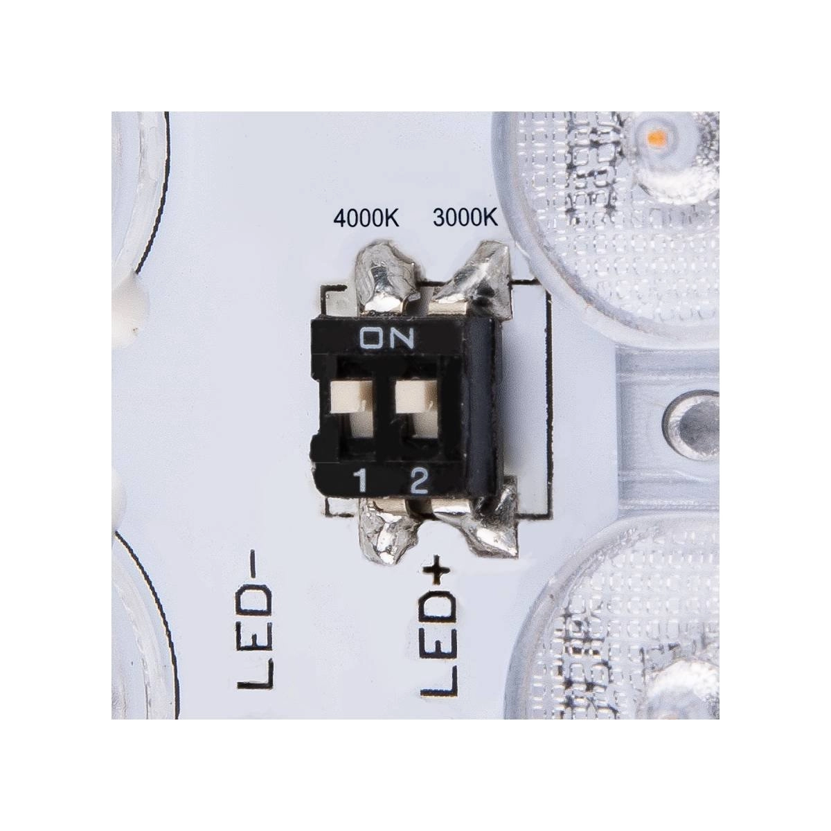 Led ceiling lamp Ainos Square with motion sensor SLV 4024163236089
