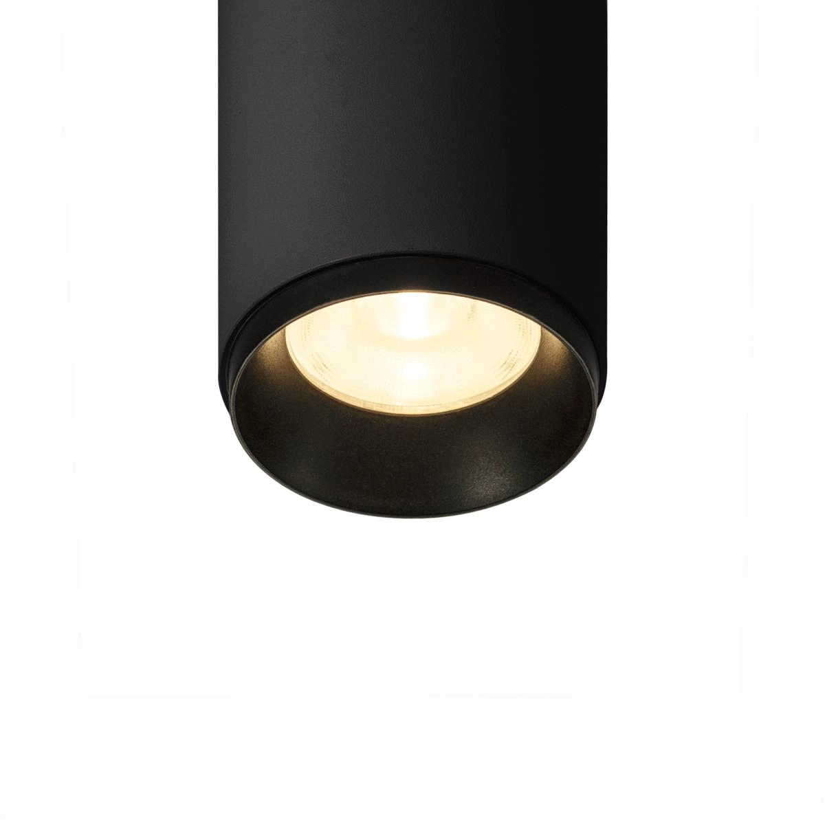 Surface-mounted spot Numinos S Dali black 3000K - 24deg SLV 4024163245449