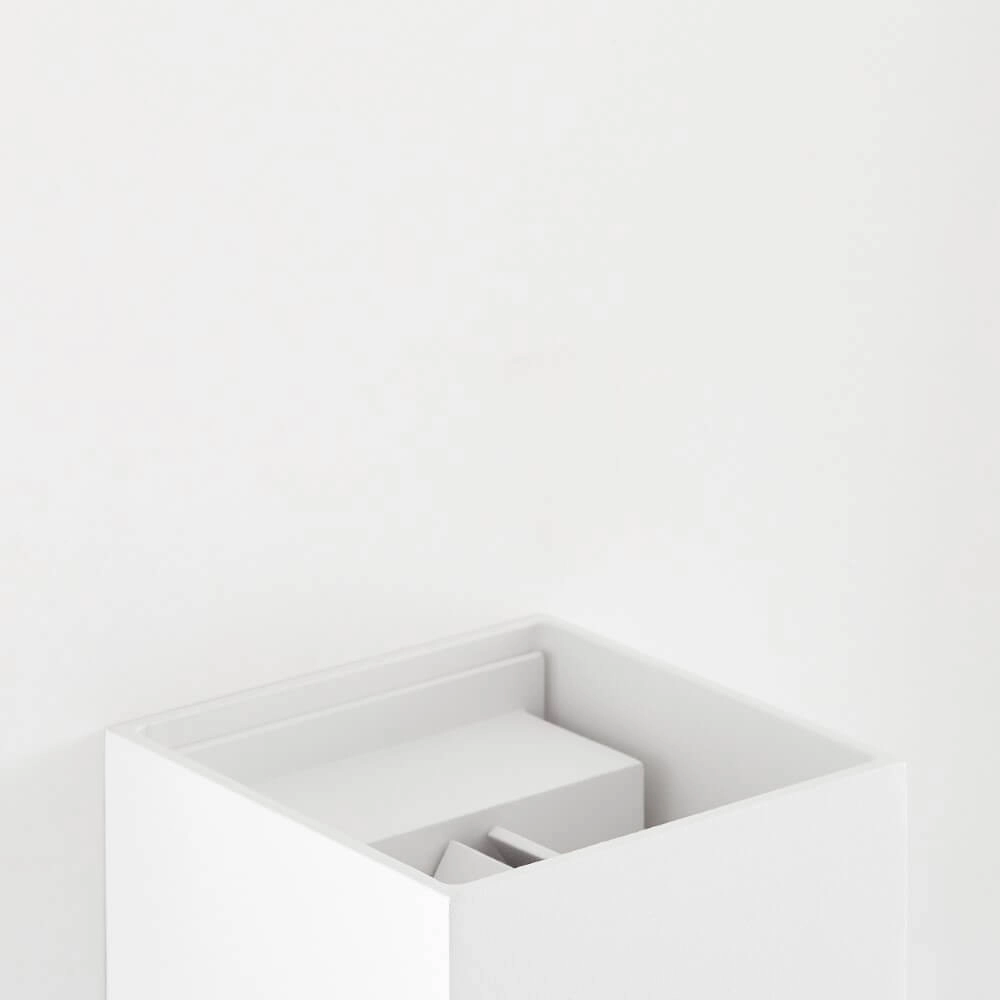 Wall lamp Isak 10 x 10cm white Brilliant 4004353349270