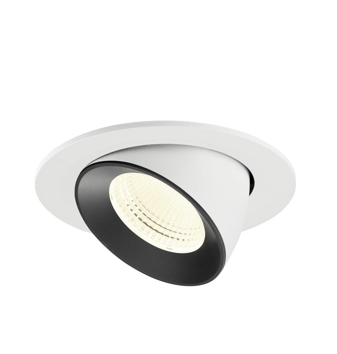 Recessed spotlight Numinos Gimble L white/black 4000K - 55deg SLV 4024163310000