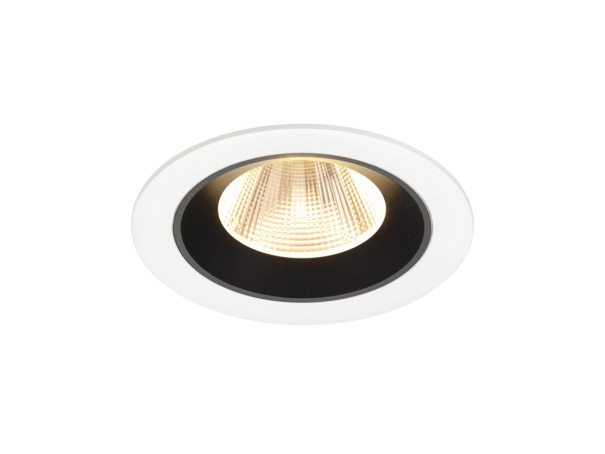 Recessed spotlight Numinos M white/black 2700K - 20deg