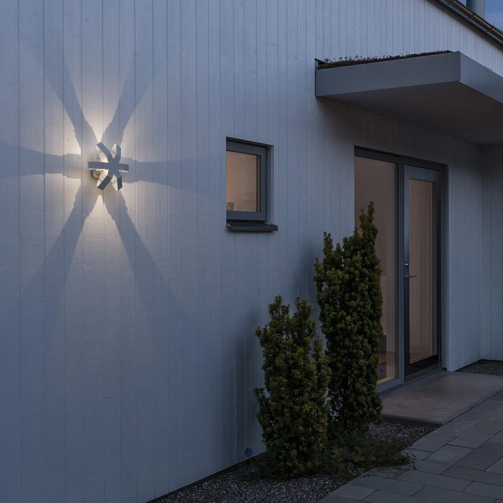 LED outdoor lamp Pescara Star 25cm white KonstSmide 7318307977257