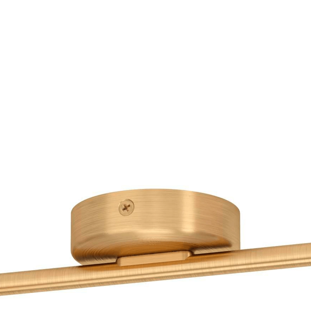 Brass ceiling spotlight Seras 2x GU10 Eglo 9008606235650