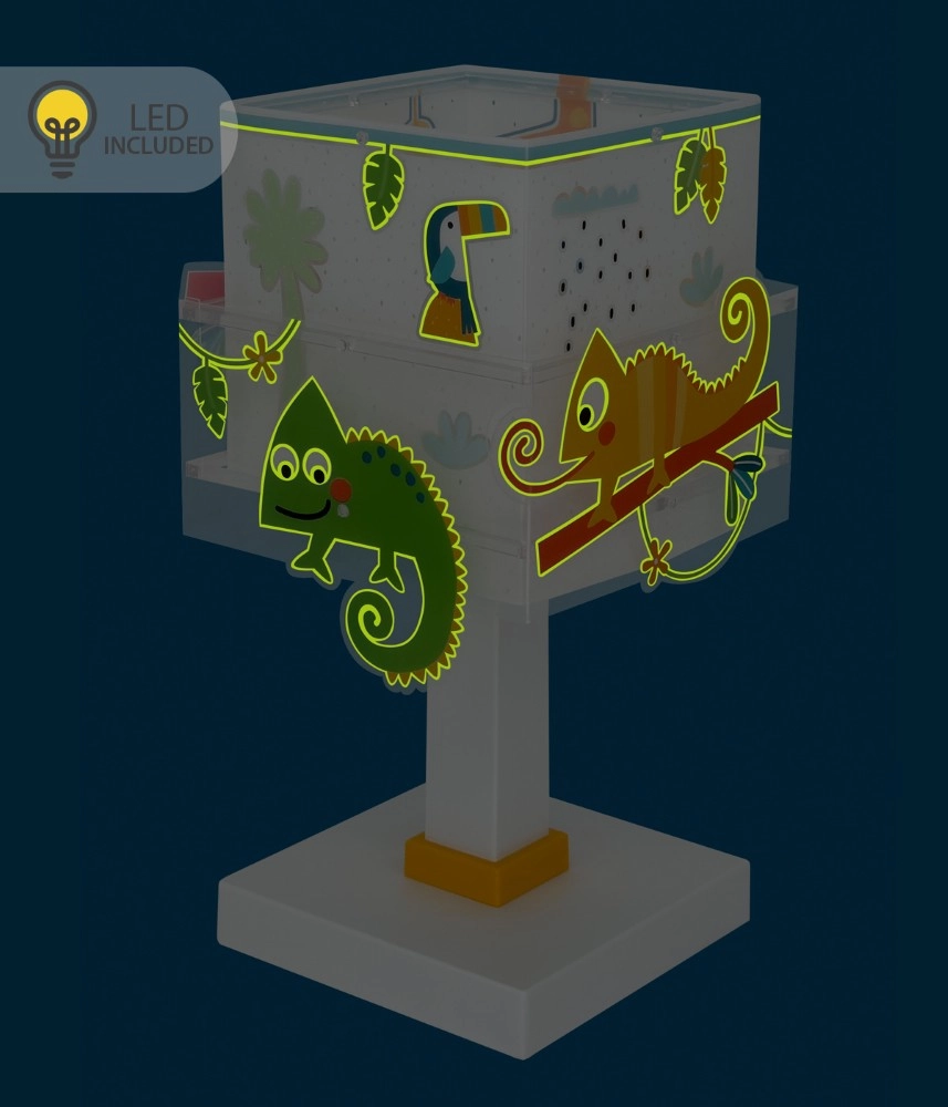Table lamp Happy Jungle glow in the dark Dalber 8420406002453