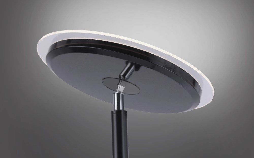 Design reading lamp Hans Round black Just Light 4043689949945