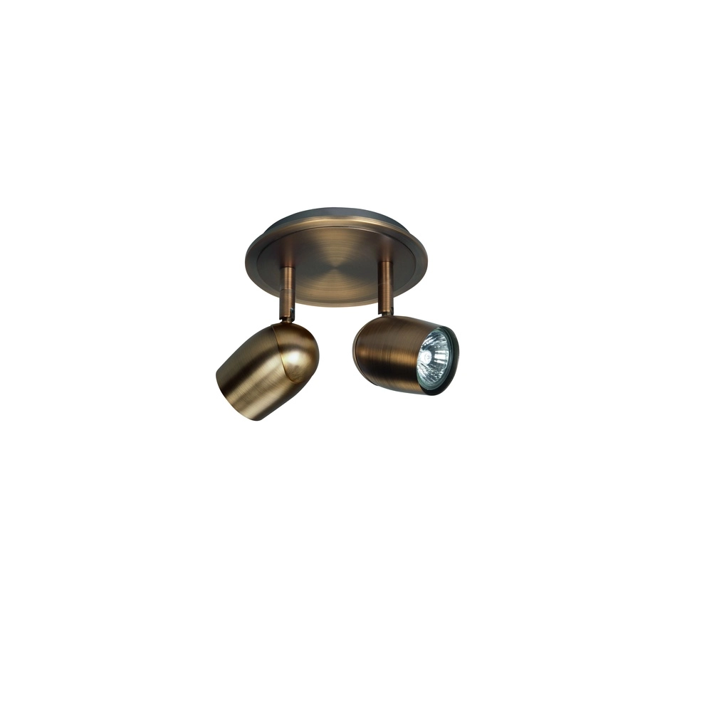 Mockery Ovale Copper Bronze 2-Light