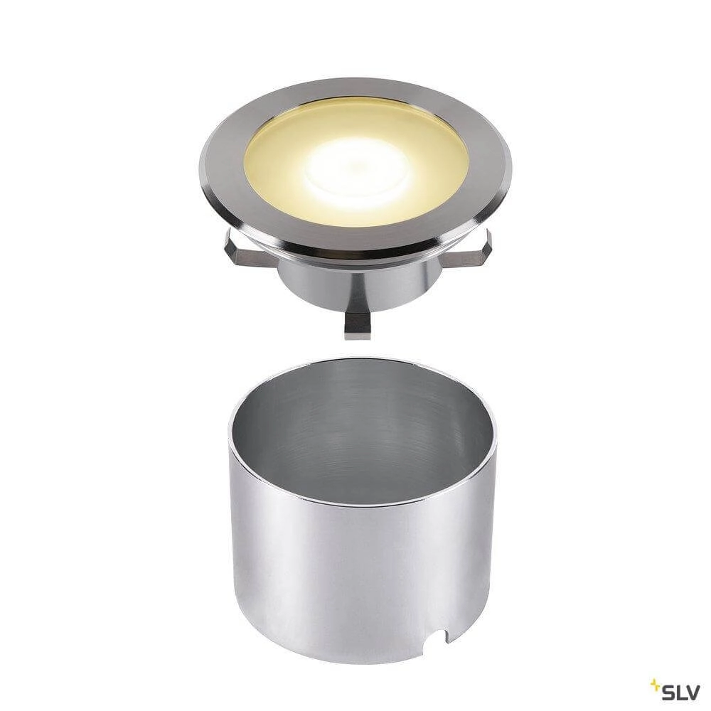 Large LED ground spot Dasar Flat Soft white light SLV 4024163262064