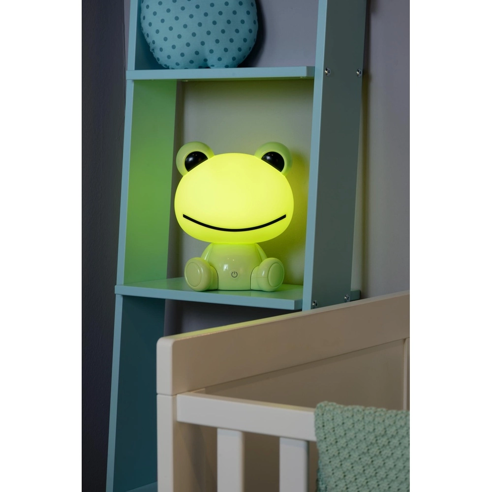 Night light Dodo Frog Children's room green Lucide 5411212712752