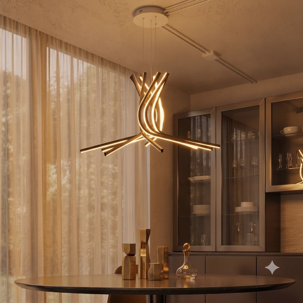 Design pendant lamp Narvi S black Ø 50cm