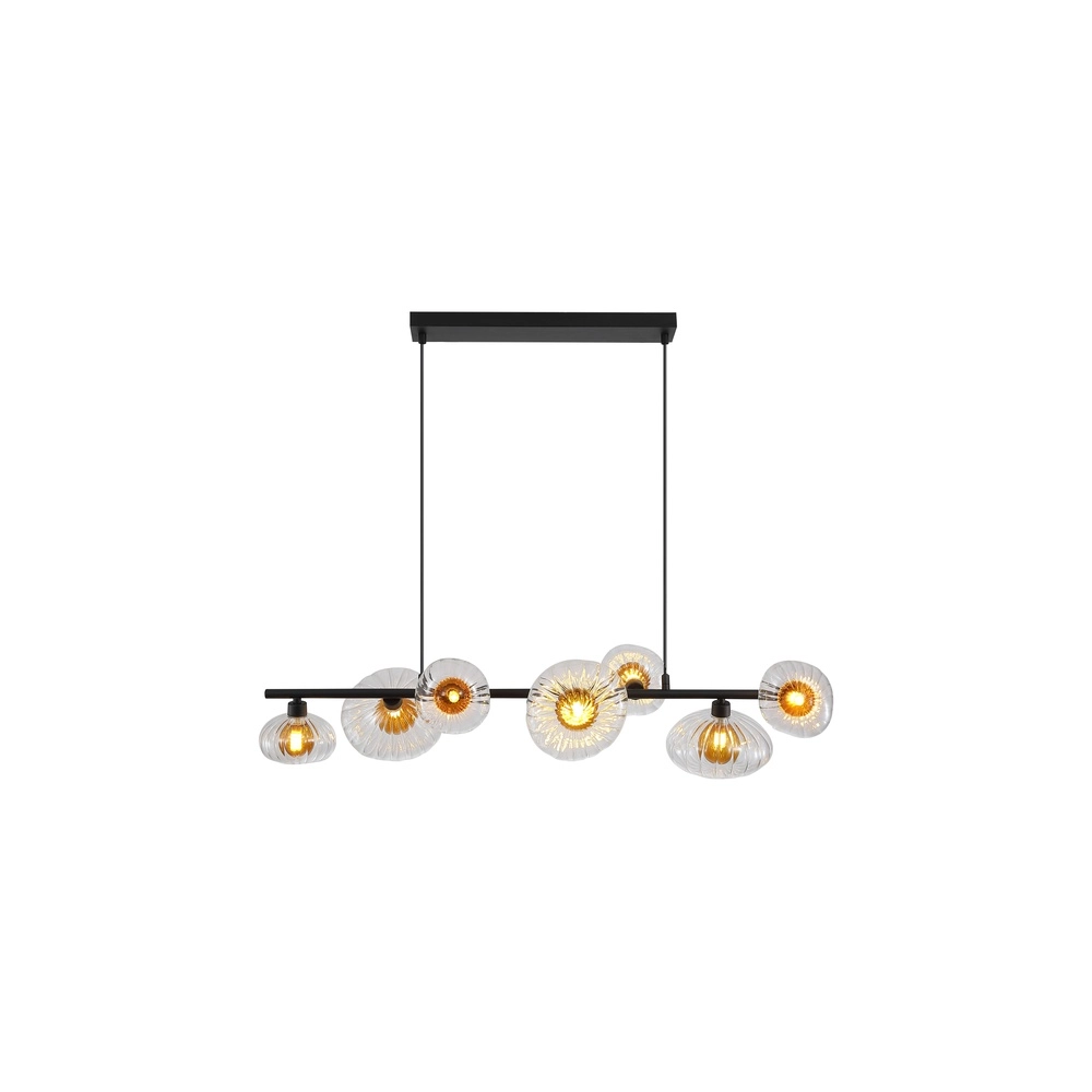 Pendant lamp Sunbeam 7-light