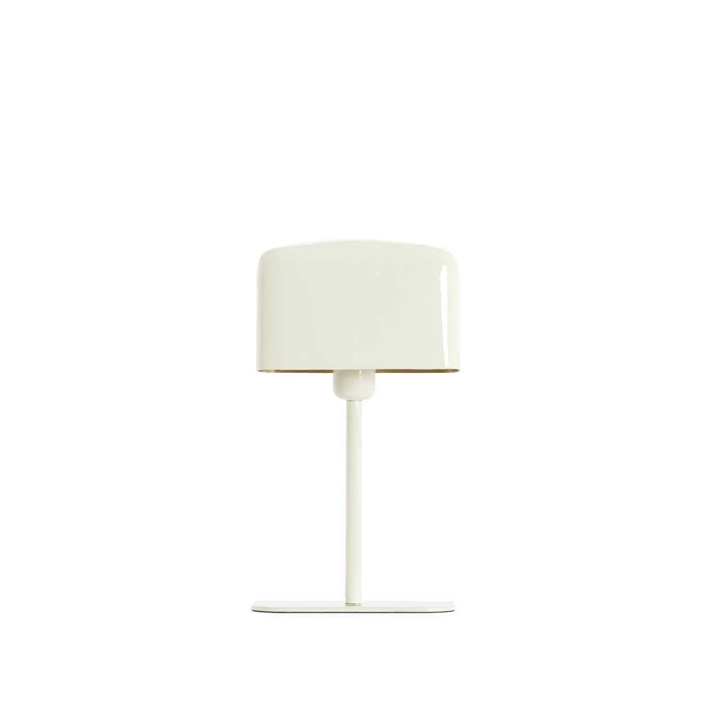 Bedside Lamp Elenie 20x10cm - gloss cream