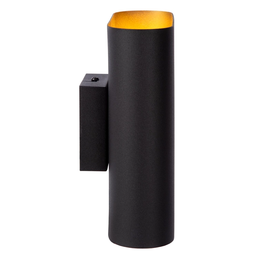 Design wall spot Ovalis Black Lucide 5411212126894