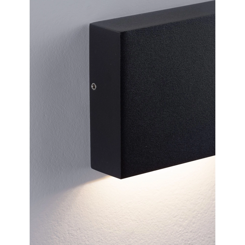 Sleek wall spotlight Tick Downlighter Black Lyora 5212017453617