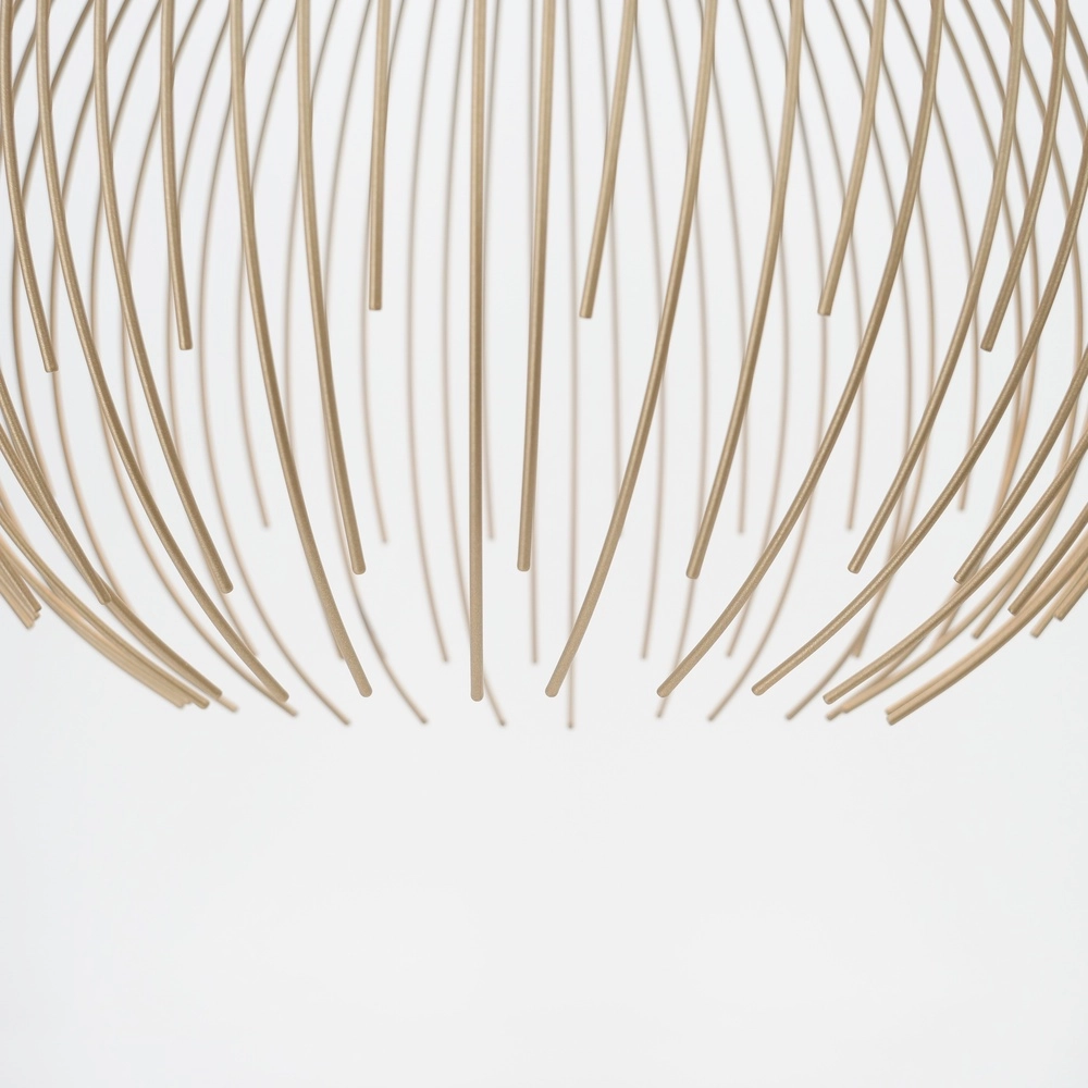 Wire lamp Venezuela Ø 40cm - black with gold Eglo 9008606282265