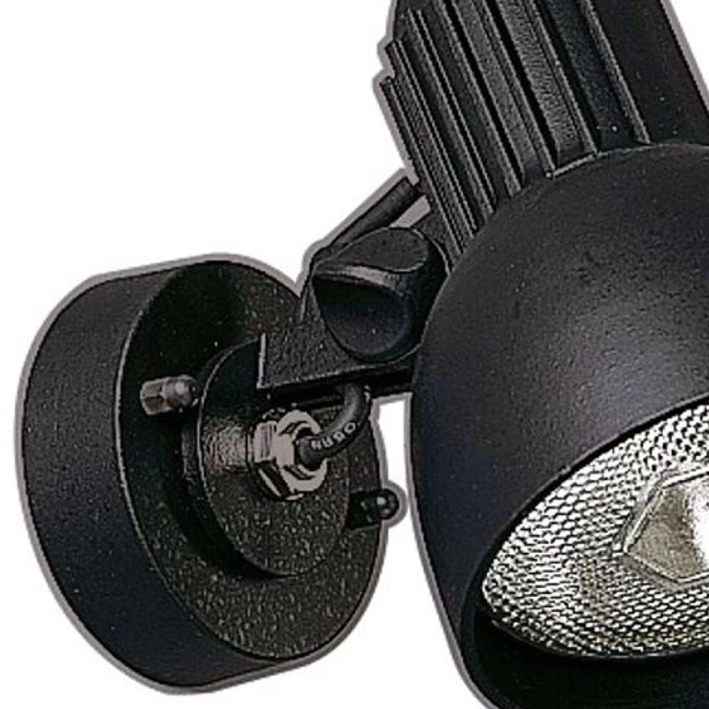 Black outdoor wall spotlight Orientable 13.5cm Albert 4007235621228