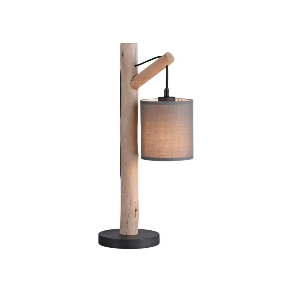 Country table lamp Green Tribu Taupe Just Light 4043689995188