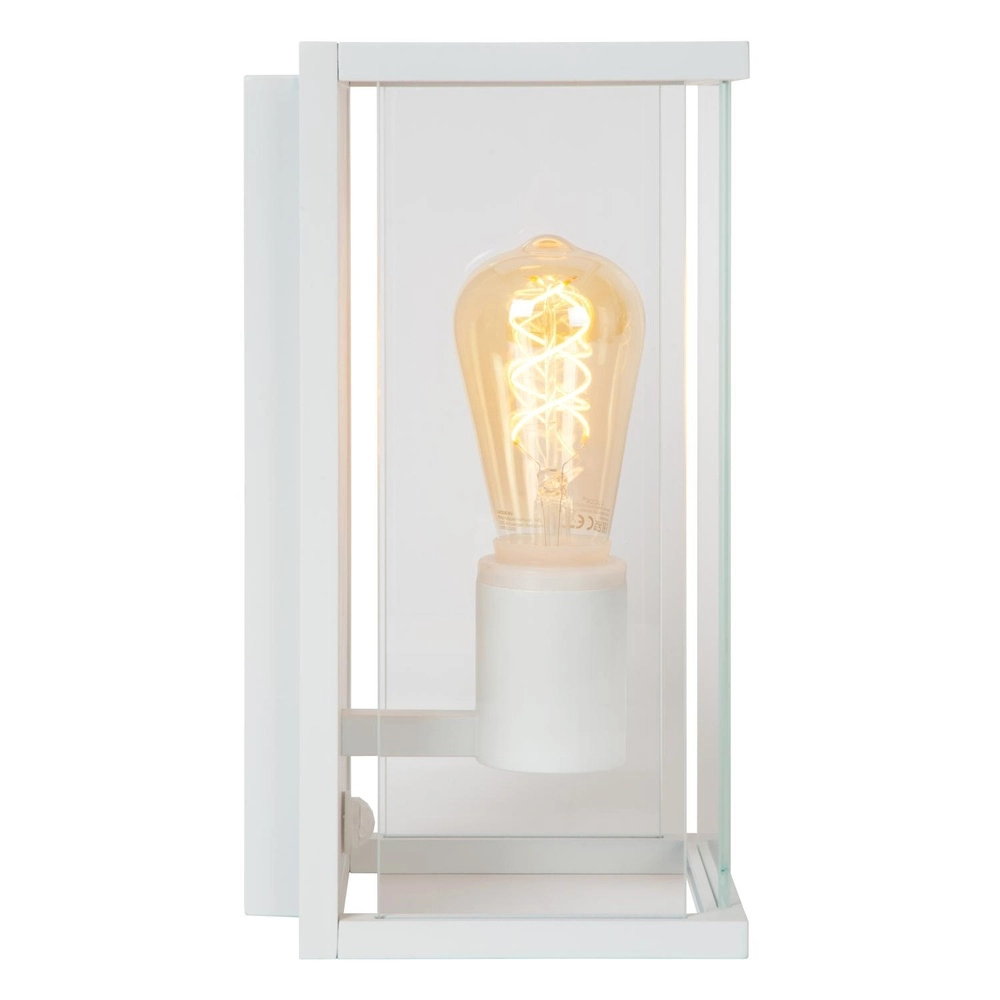 Sleek wall lamp Claire with sensor white Lucide 5411212272362