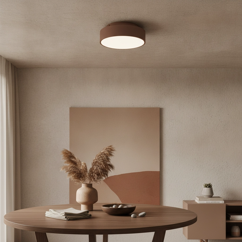 Ceiling lamp Chicago Ø 25cm brushed bronze