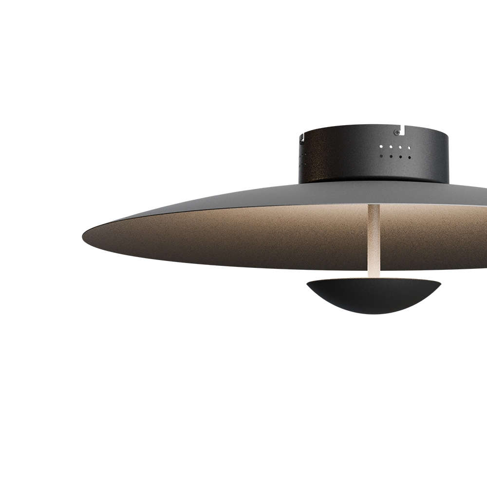 Ceiling lamp Scala Ø 60cm black Masterlight 8718121397429