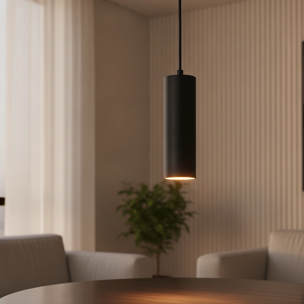 Pendant lamp Mao black