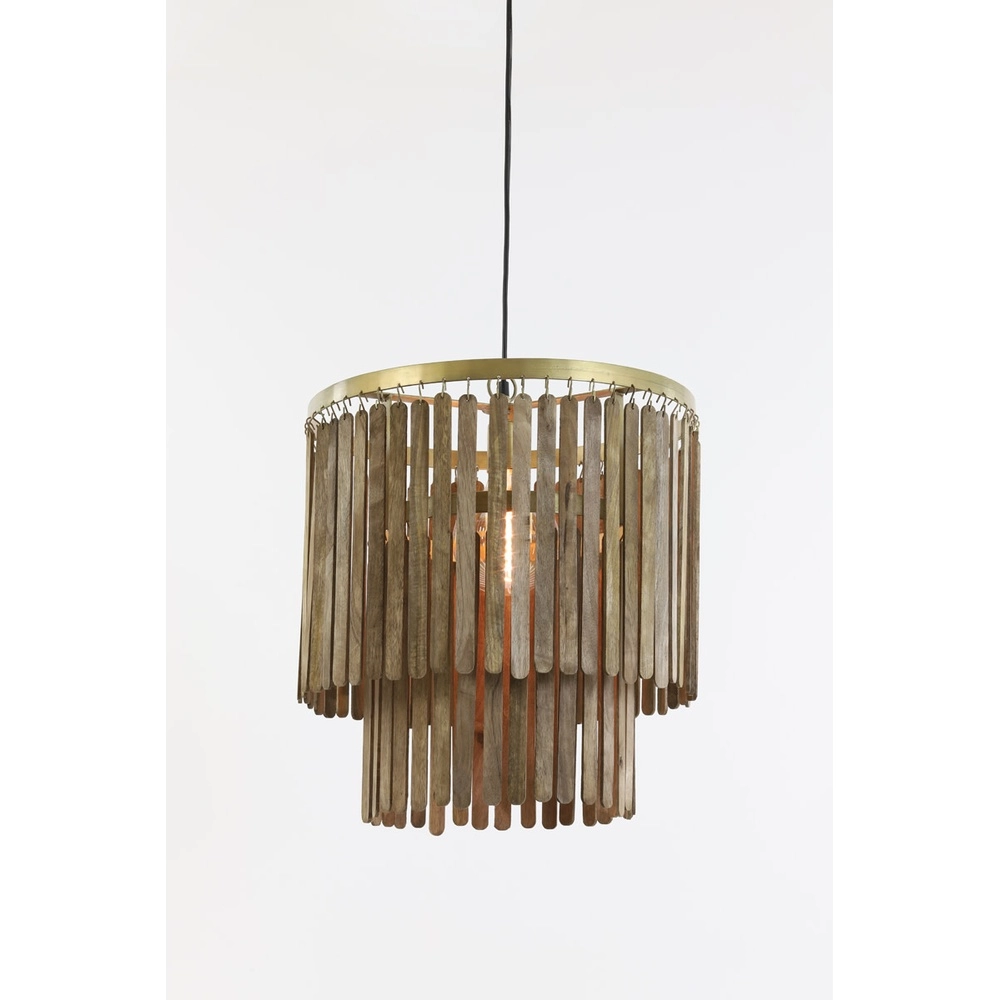 Country Pendant Lamp Gularo Ø 45cm Light & Living 8717807610937